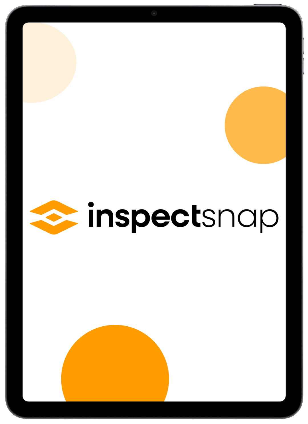 InspectSnap home inspection software on tablet – manage inspections and reports on iPad