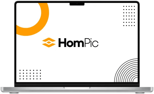 HomPic home inspection software on laptop – web-based inspection report platform